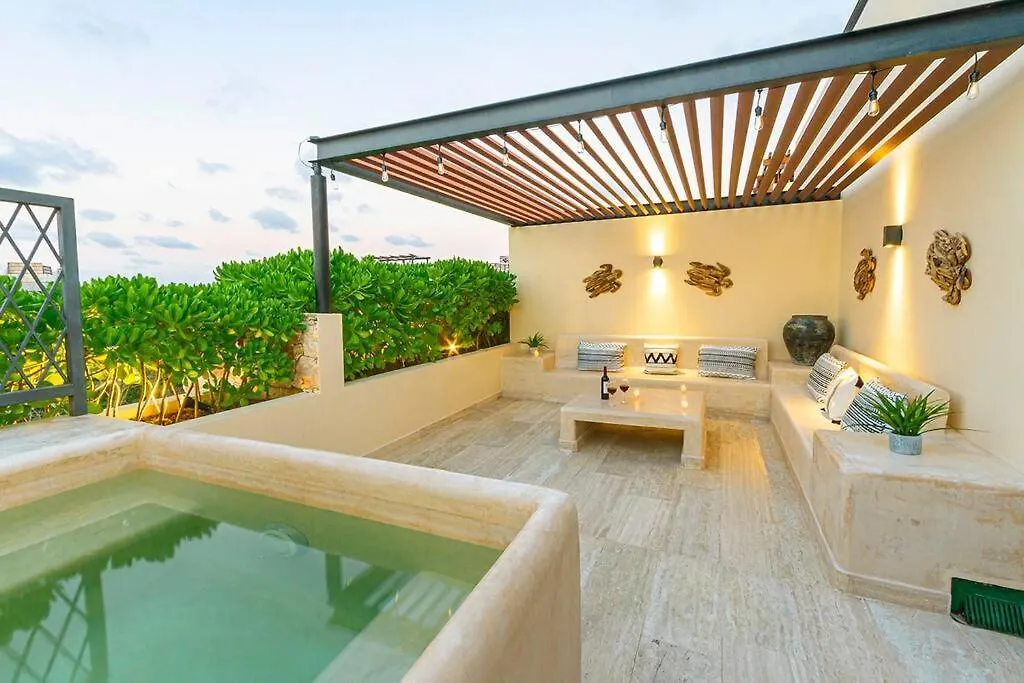 アパート Paramar Ve Ph203 Fancy & Majestic Penthouse In Tulum 3 Br